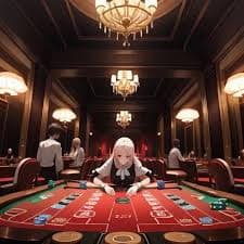 Bàn blackjack live casino với dealer thật tại keo bd